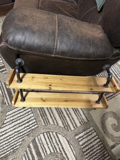 Industrial Pipe Shelf