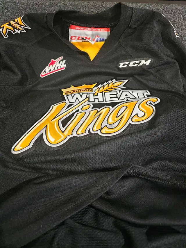 CCM Brandon Wheat Kings Jersey picture #5