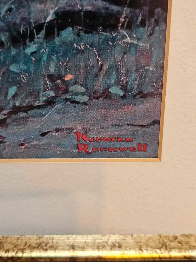 Norman Rockwell Print picture #2