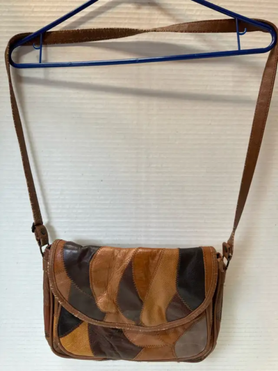 Leather Patchwork Purse picture #1