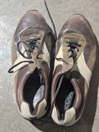 Ecco Leather Sneakers picture #1