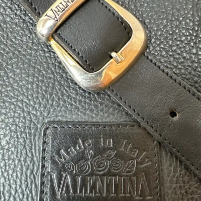 Valentina Black Leather Bag picture #1