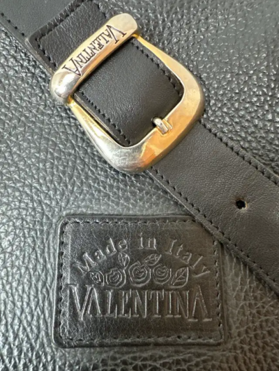 Valentina Black Leather Bag picture #1