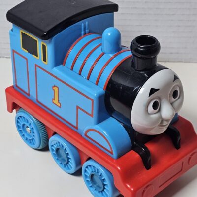 Mattel Thomas the Train Engine Toy - Battery Operated, Blue/Red