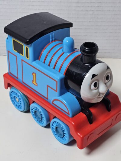 Mattel Thomas the Train Engine Toy - Battery Operated, Blue/Red