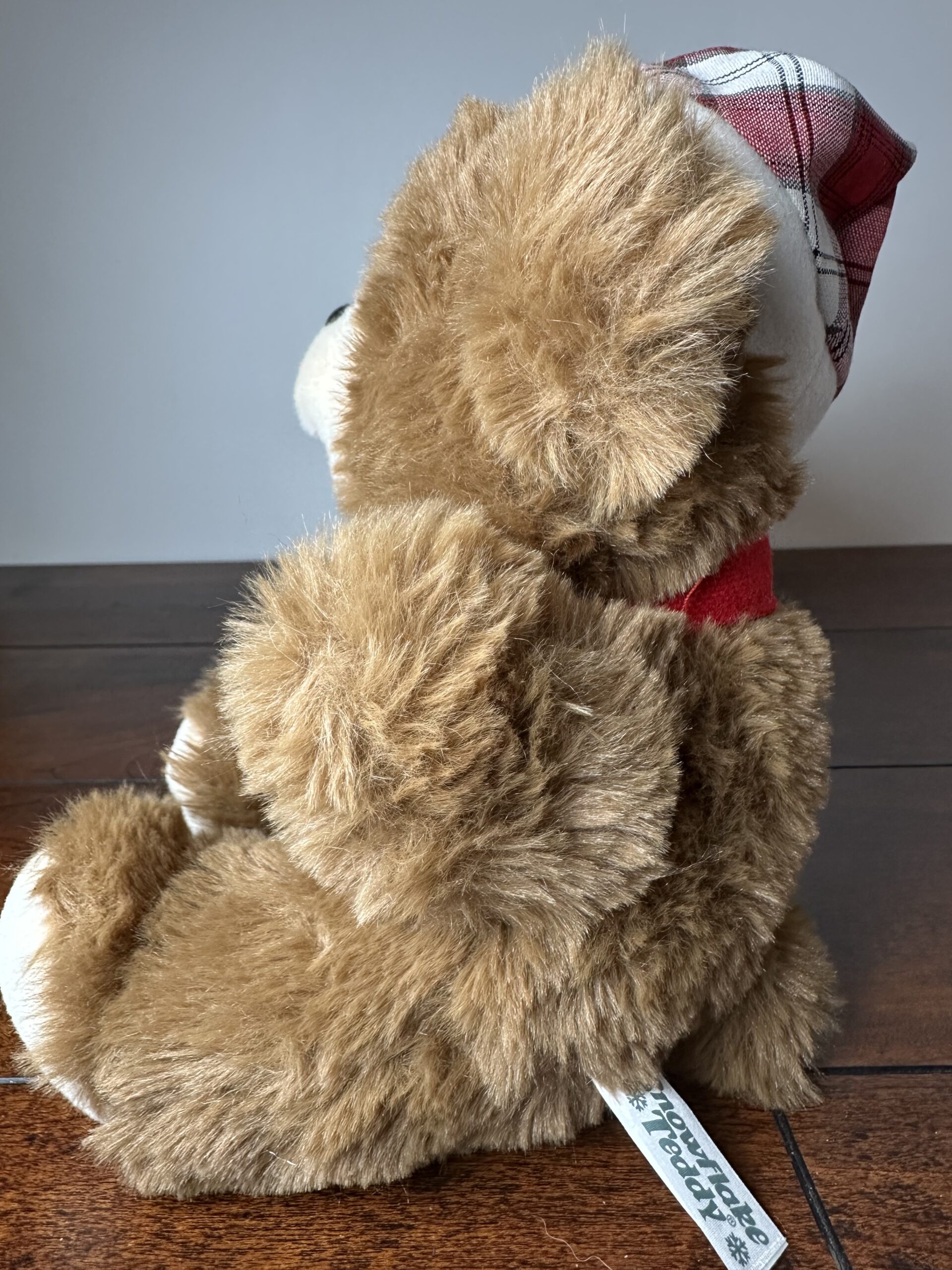 2022 Holiday Dan Dee Teddy Bear with Hat and Scarf - Festive Decor - product image 2