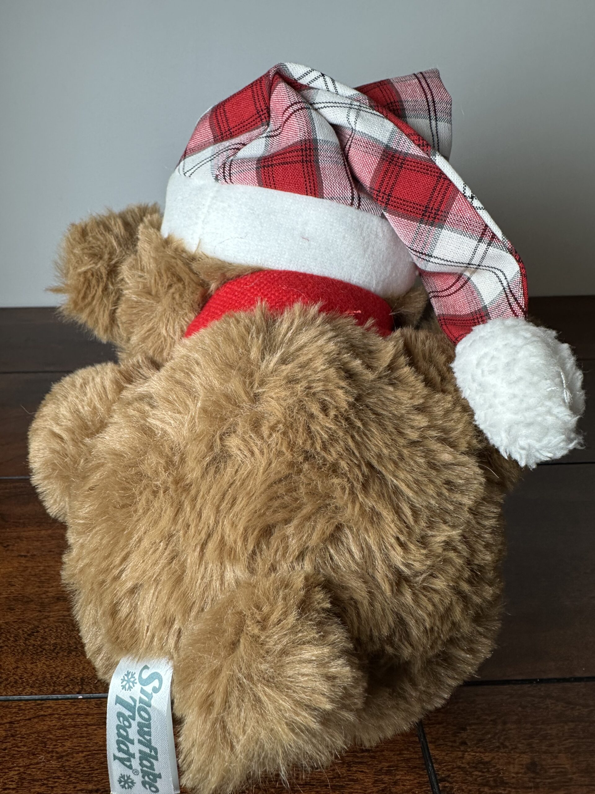 2022 Holiday Dan Dee Teddy Bear with Hat and Scarf - Festive Decor - product image 3