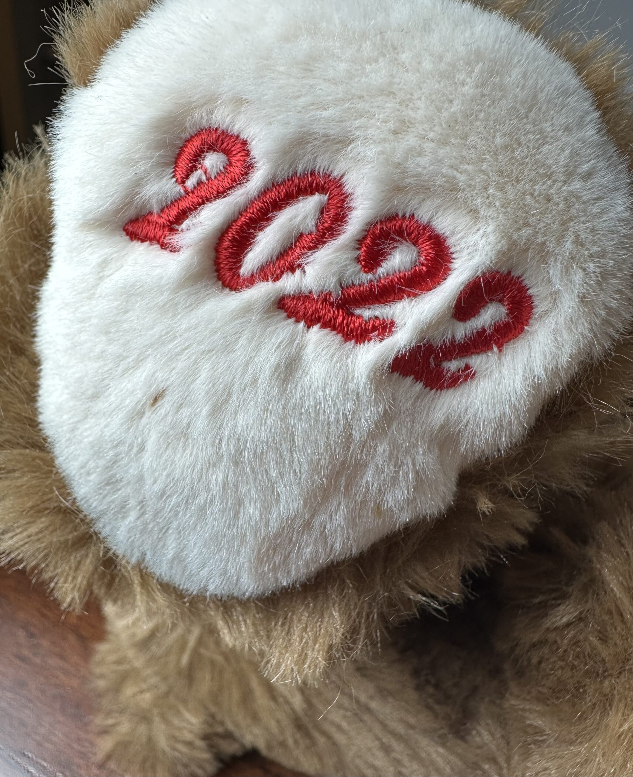 2022 Holiday Dan Dee Teddy Bear with Hat and Scarf - Festive Decor - product image 5