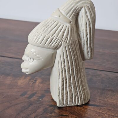 Unique Abstract Ceramic Sculpture with Intricate Detailing - product image 1