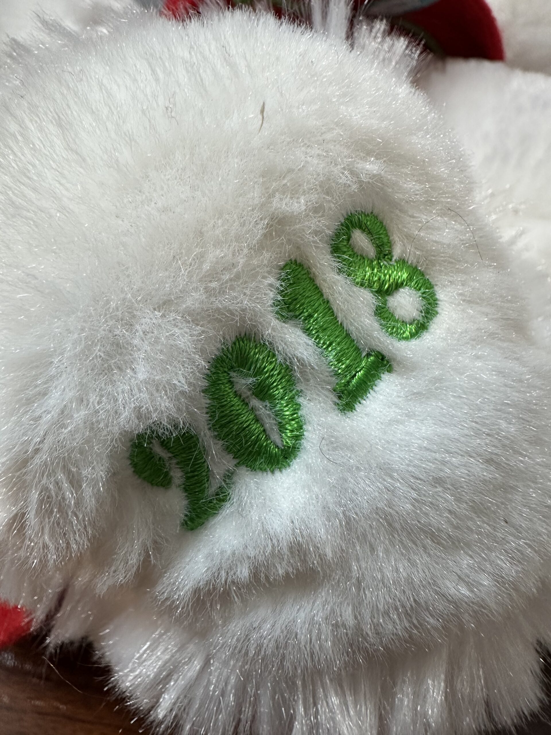 Pair of Snowflake Teddy Bear Couple Set 2018 Holiday Plush - product image 4