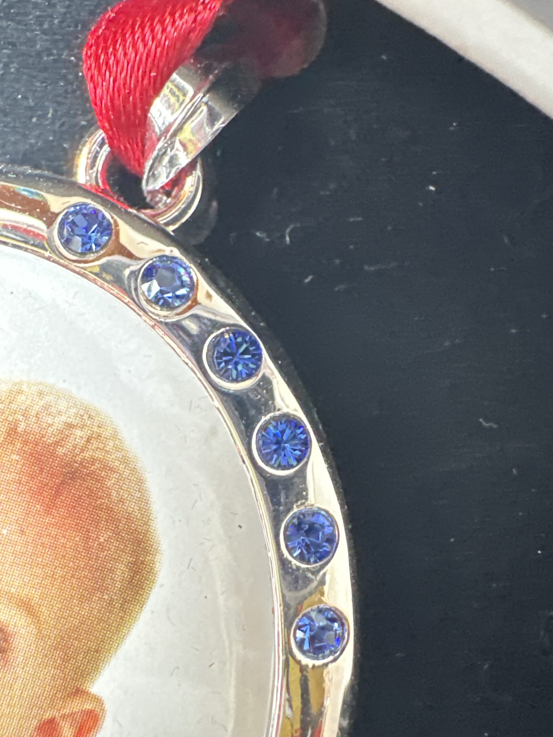 Harvey Lewis Silver Plated Collectable Ornament made with Swarovski elements - product image 5