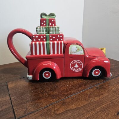 Park Designs Christmas Vacation Truck Teapot - Festive Ceramic - product image 1
