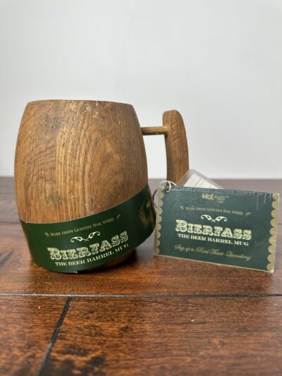 Hot Muggs Beerfass Oak Wood Beer Barrel Mug, 550ml - product image 1
