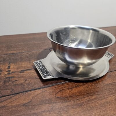 Pichelin Stainless Steel Bowl with Decorative Base - product image 1