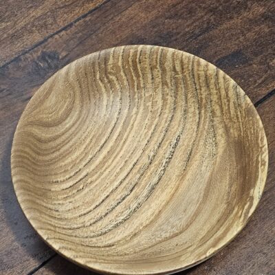 Handcrafted Wooden Bowl with Natural Grain Finish - product image 1