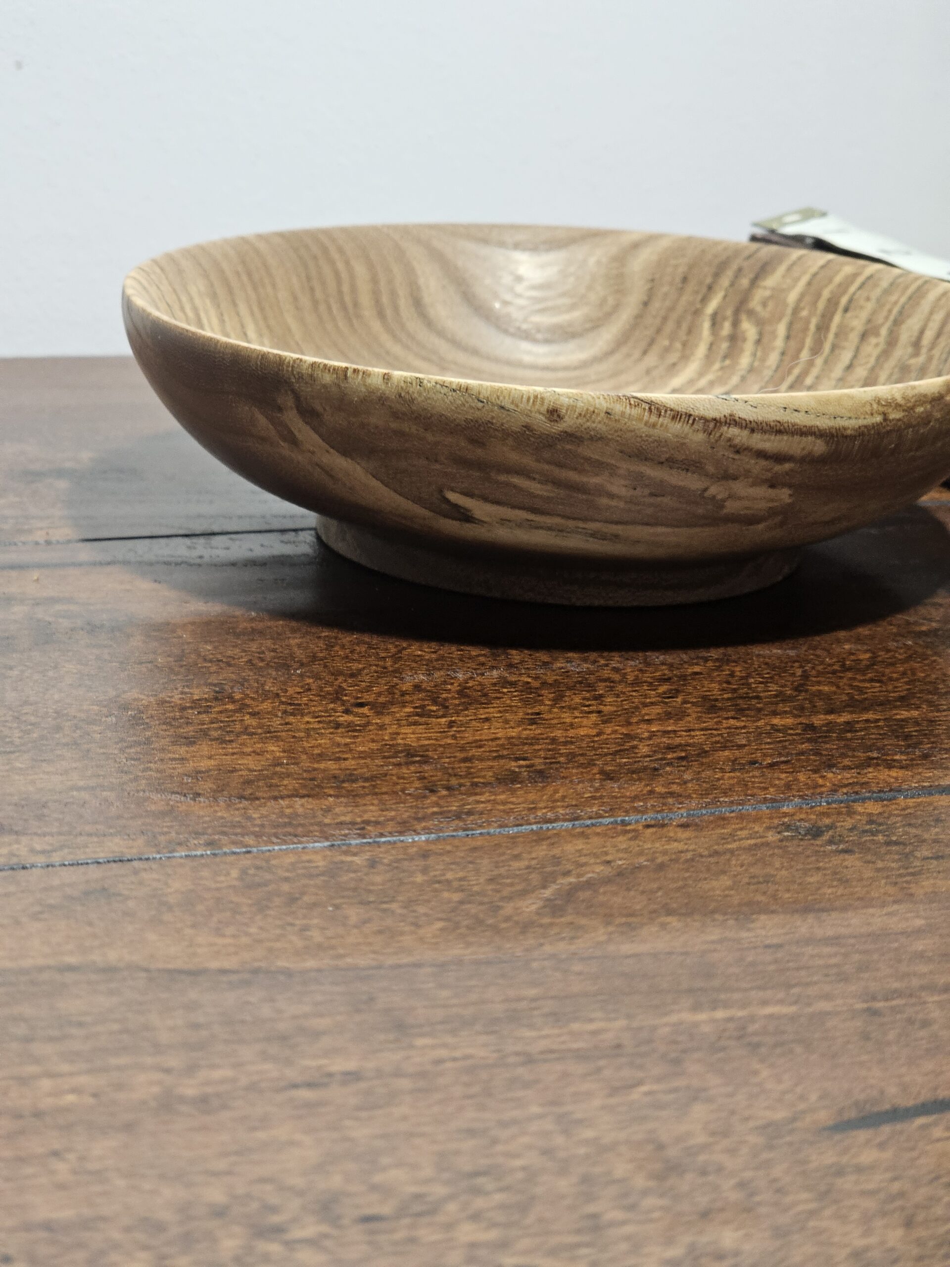 Handcrafted Wooden Bowl with Natural Grain Finish - product image 3