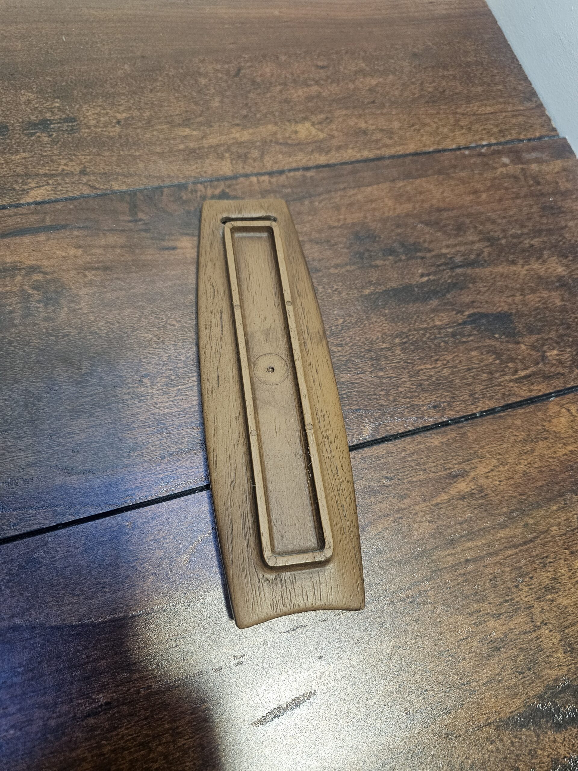 Taylor Wooden Wall Thermometer with Brass Hook - product image 3