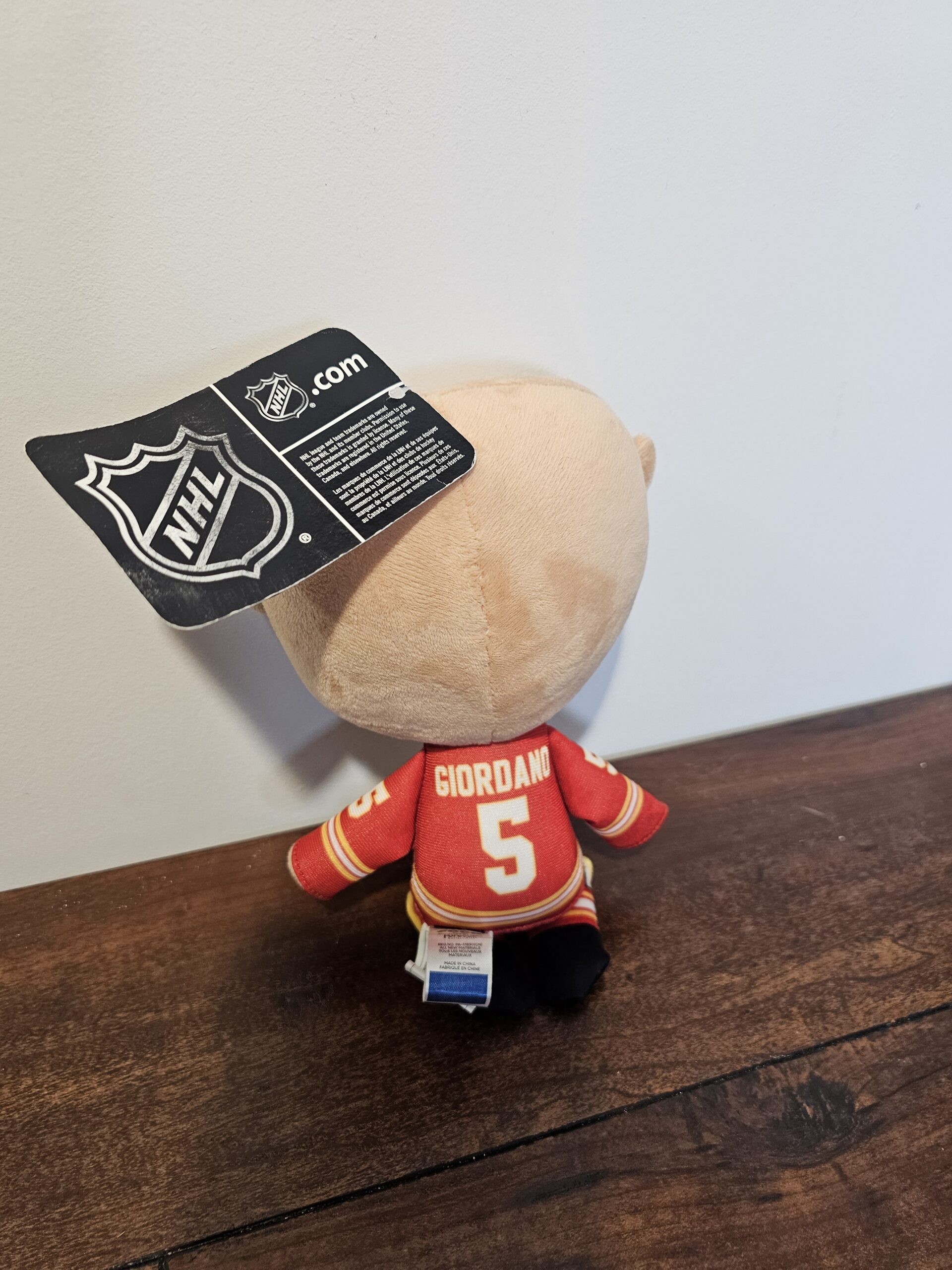 NHL Calgary Flames Plush Toy Captain Giordano 8 Inch - product image 4