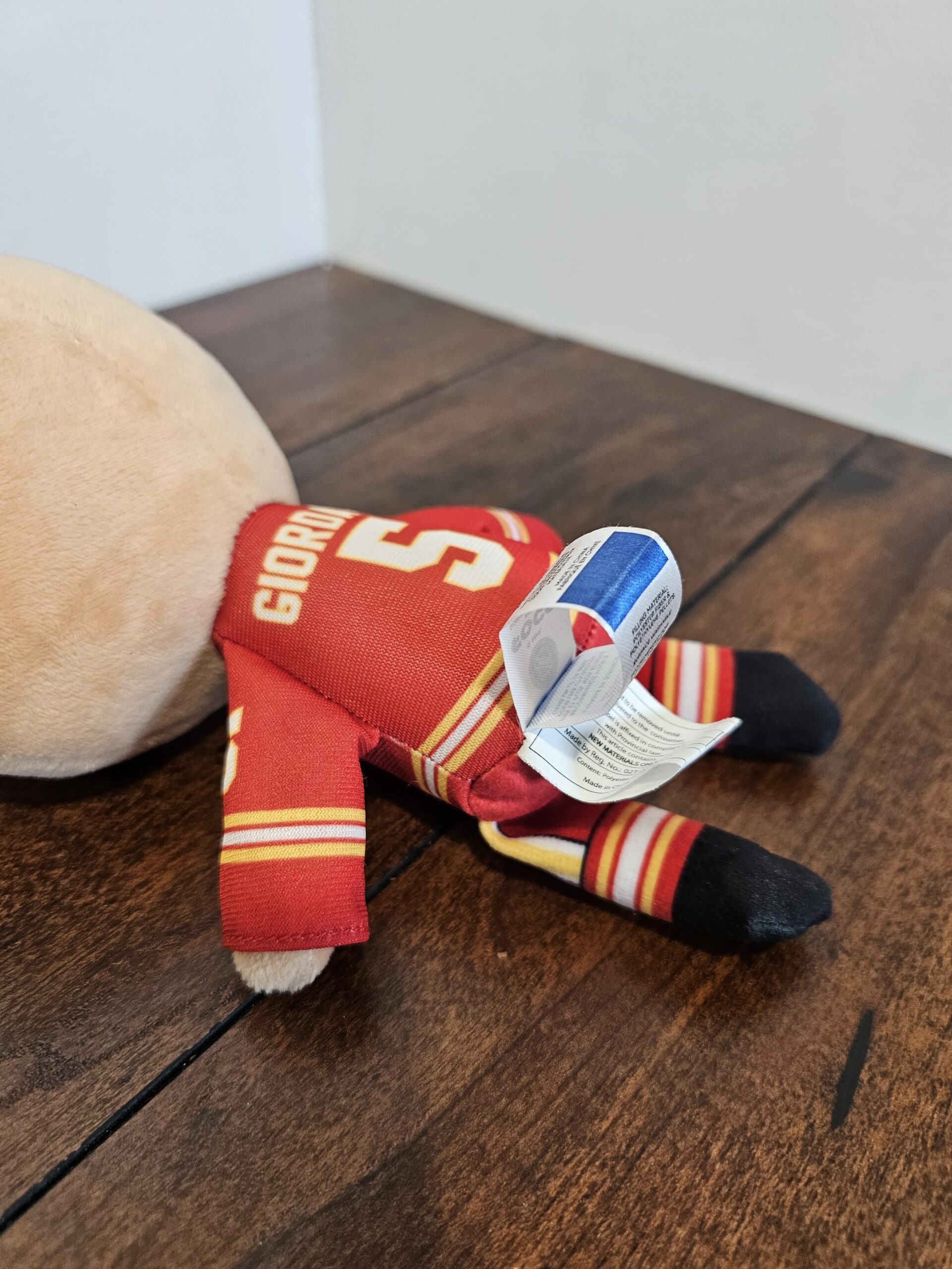 NHL Calgary Flames Plush Toy Captain Giordano 8 Inch - product image 5