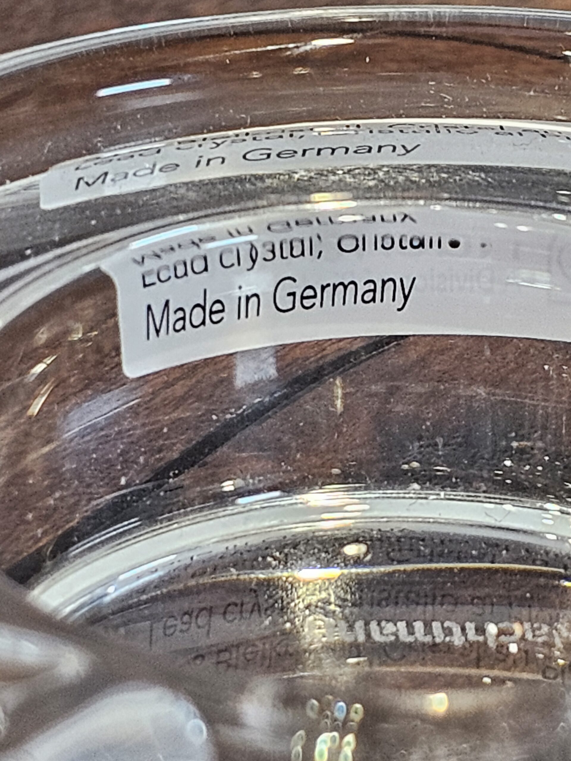 Nachtmann Crystal Ashtray with Cigar Rest Made in Germany - product image 3