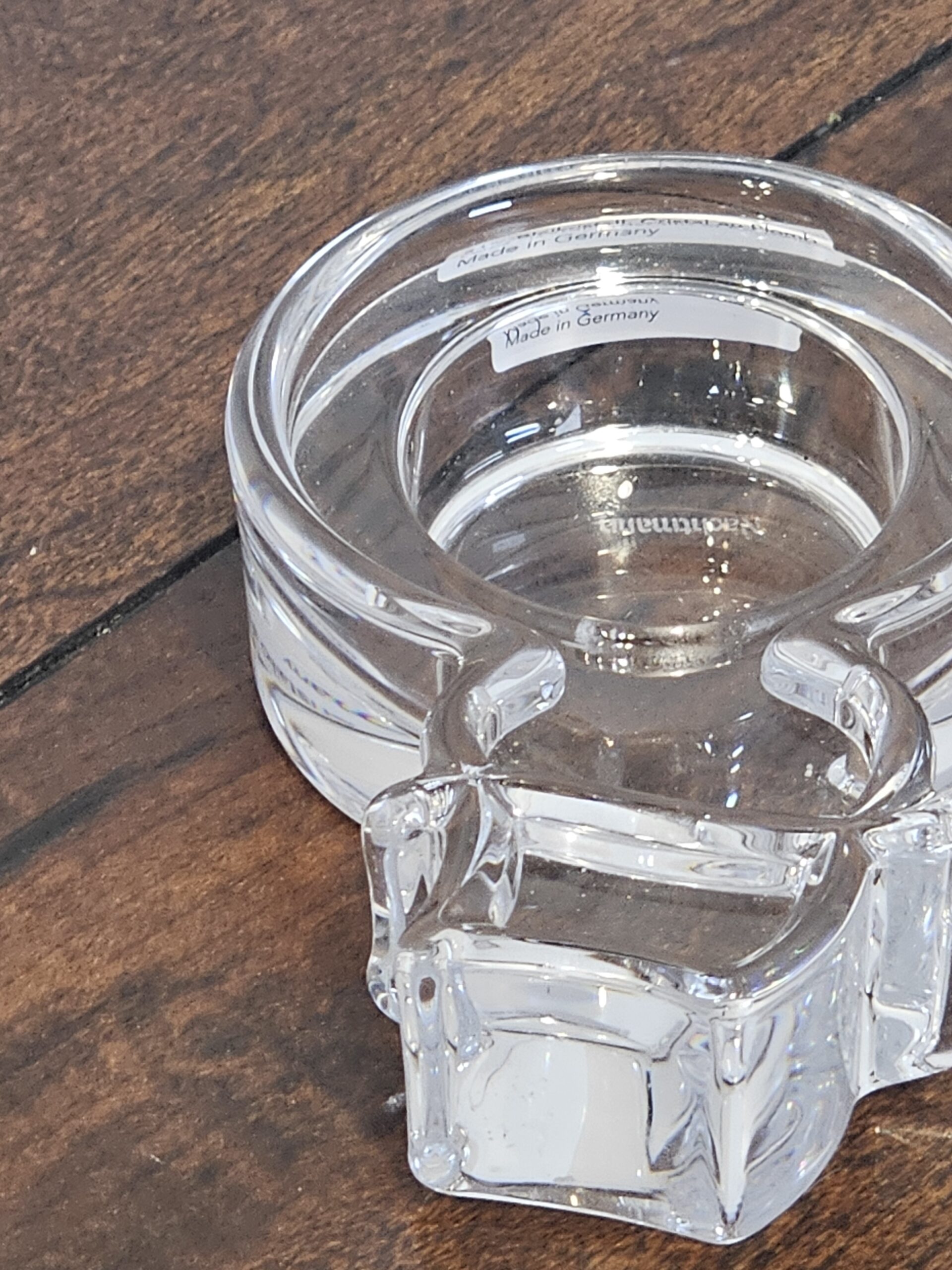 Nachtmann Crystal Ashtray with Cigar Rest Made in Germany - product image 4