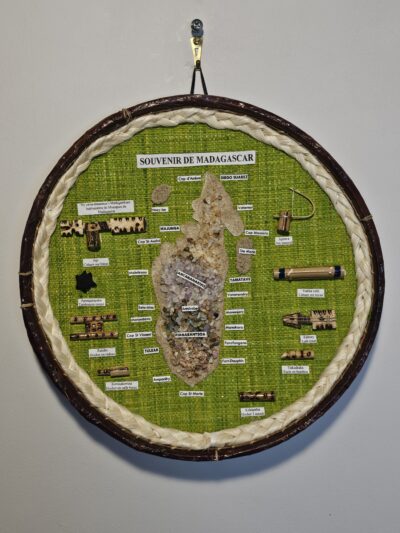 Madagascar Souvenir Wall Decoration with Musical Instruments - product image 1