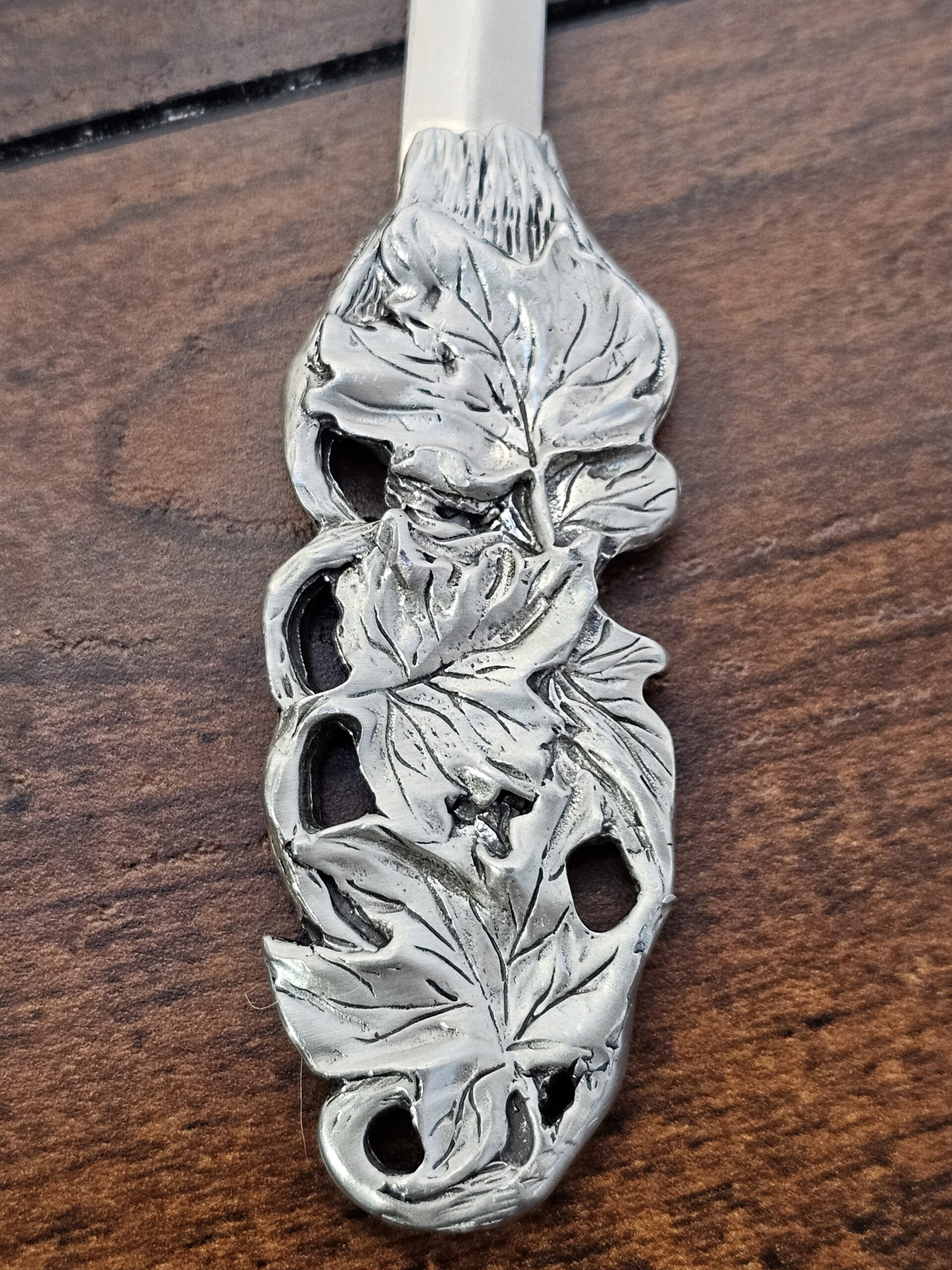 Hilltop 1994 Silver Letter Opener with Leaf Design - product image 5