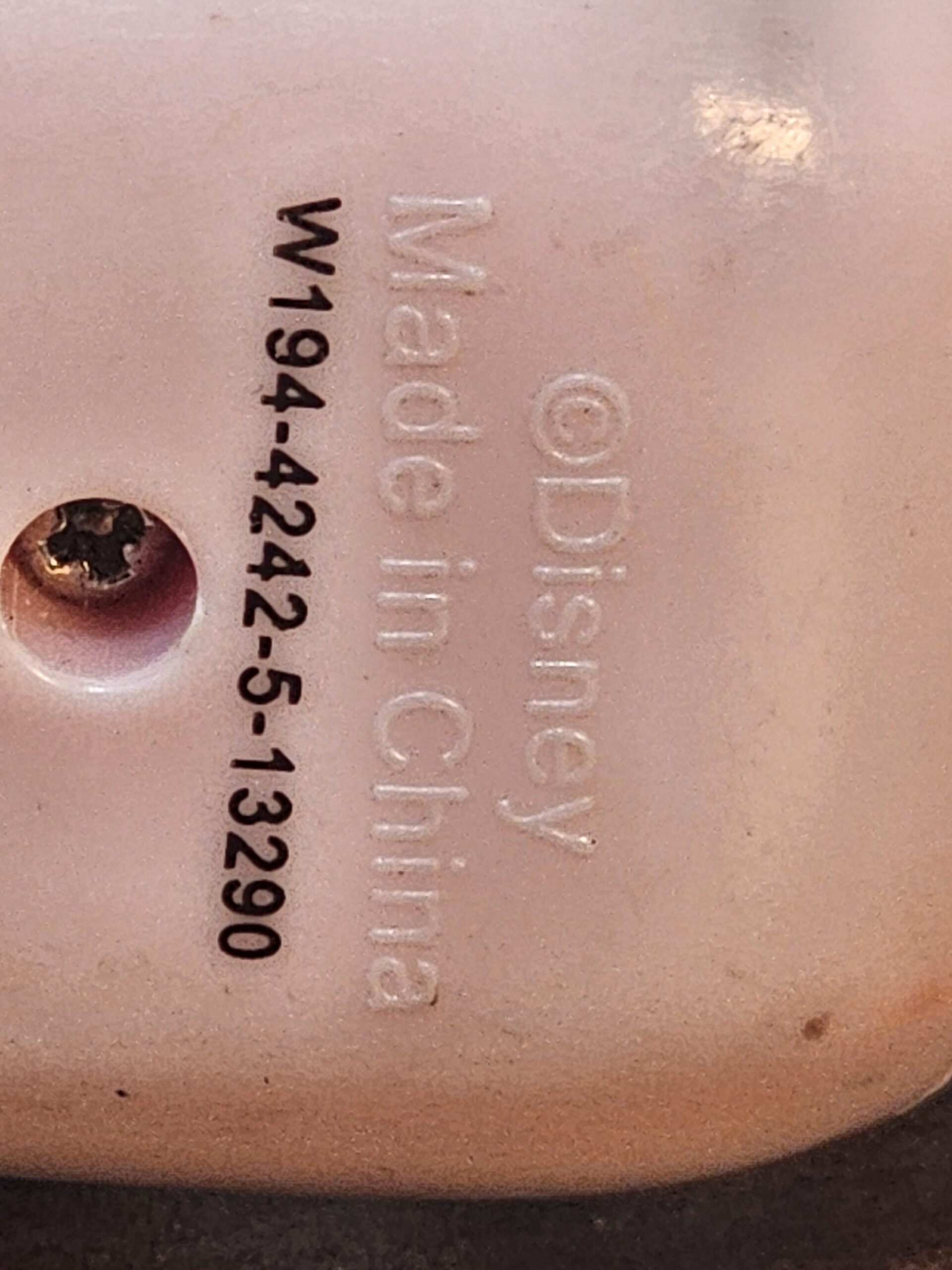 Disney Minnie Mouse Scooter Figurine Pink Polka Dots - product image 1