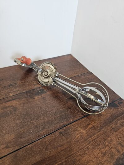 Newark Corp No. 4S Vintage Stainless Steel Egg Beater - product image 1