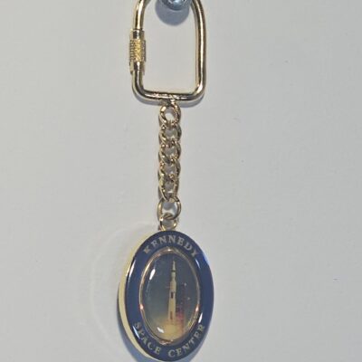 Kennedy Space Center Keychain with Rocket and Shuttle Design - product image 1