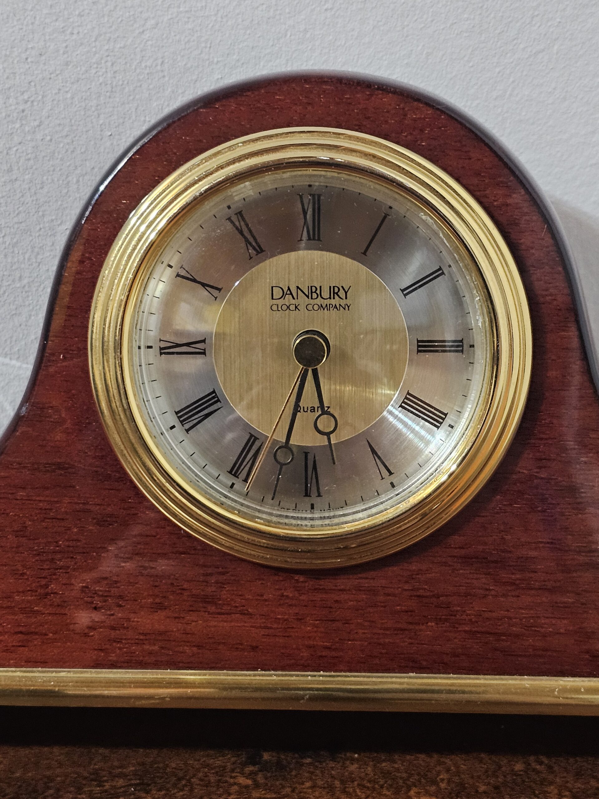 Danbury Clock Company Mantel Clock with Gold Accents - product image 3