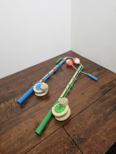 Melissa & Doug Wooden Fishing Rod Set with Bobbers - product image 1