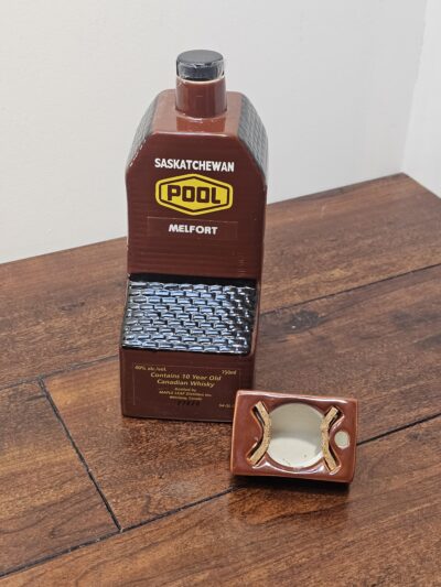 Maple Leaf Distillers Saskatchewan Pool Melfort Whisky Decanter - product image 1