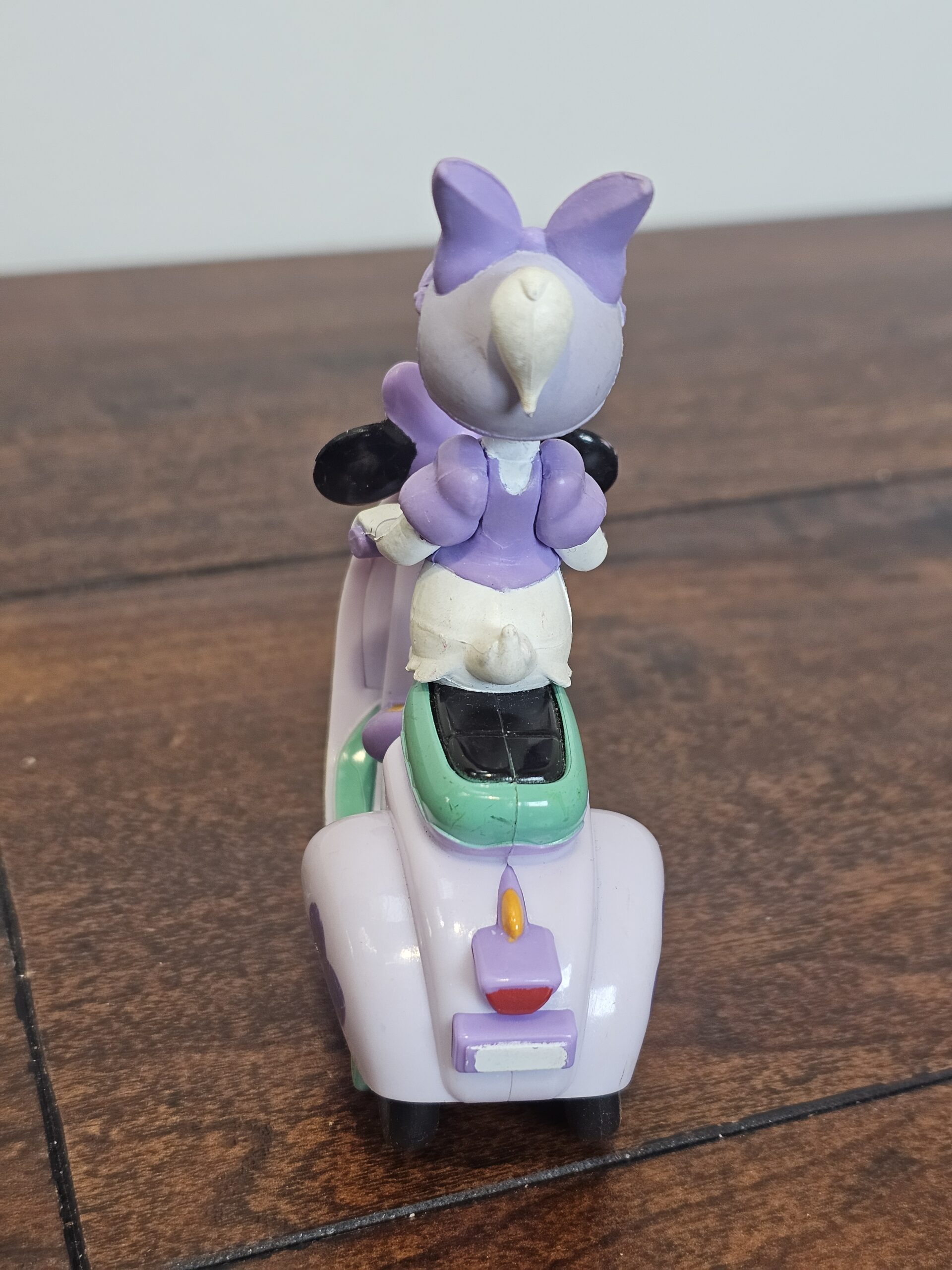 Disney Daisy Duck Scooter Toy Figure Purple Heart Design - product image 5