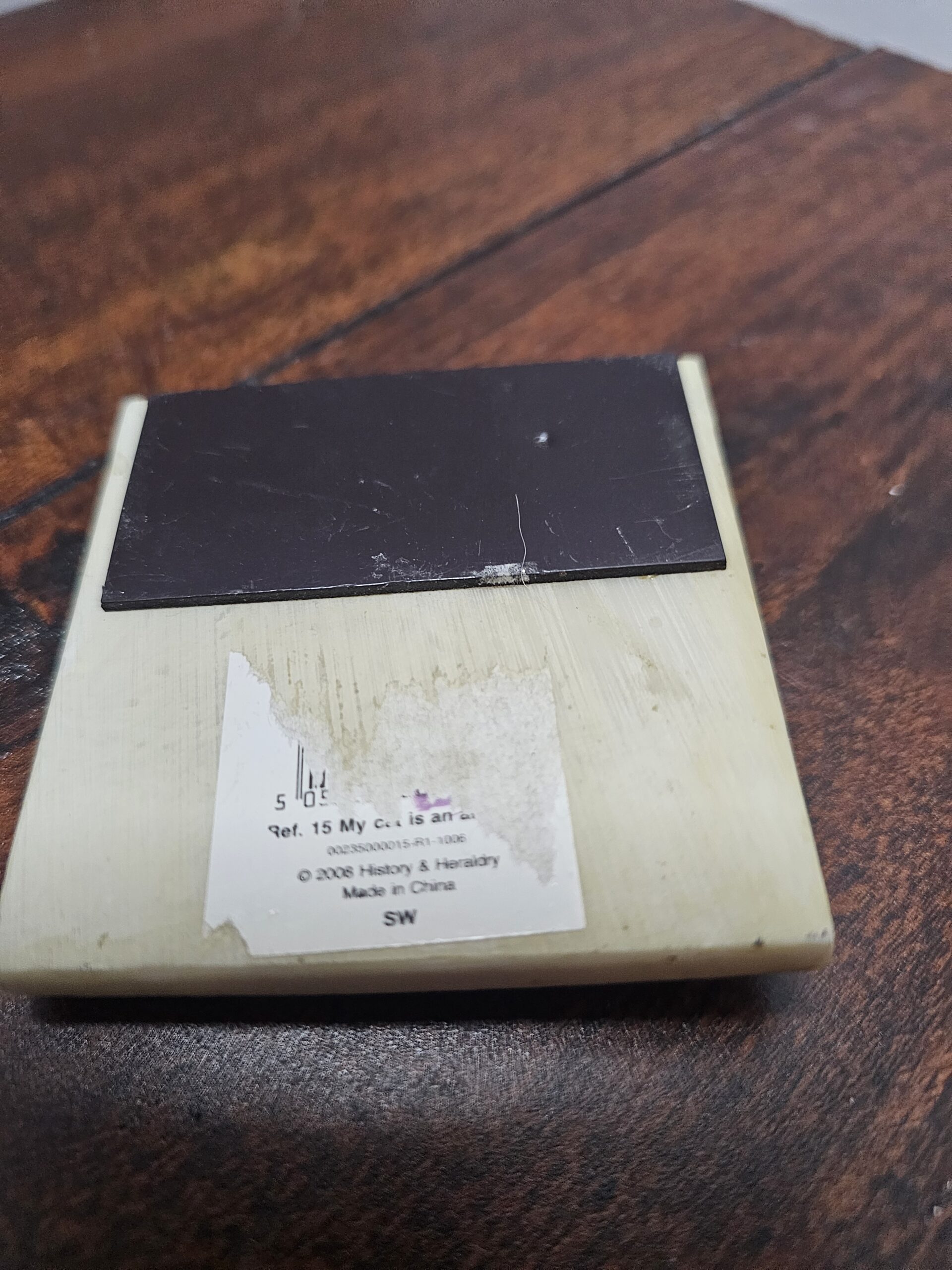 History & Heraldry Cat Angel Decorative Magnet Plaque - product image 4