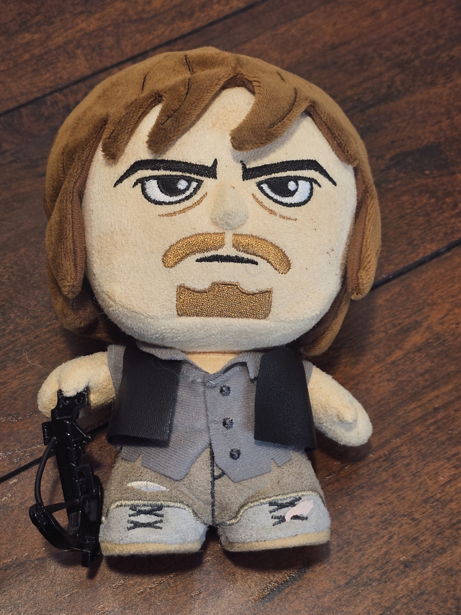 Walking Dead Plush Figure with Crossbow and Vest - product image 2