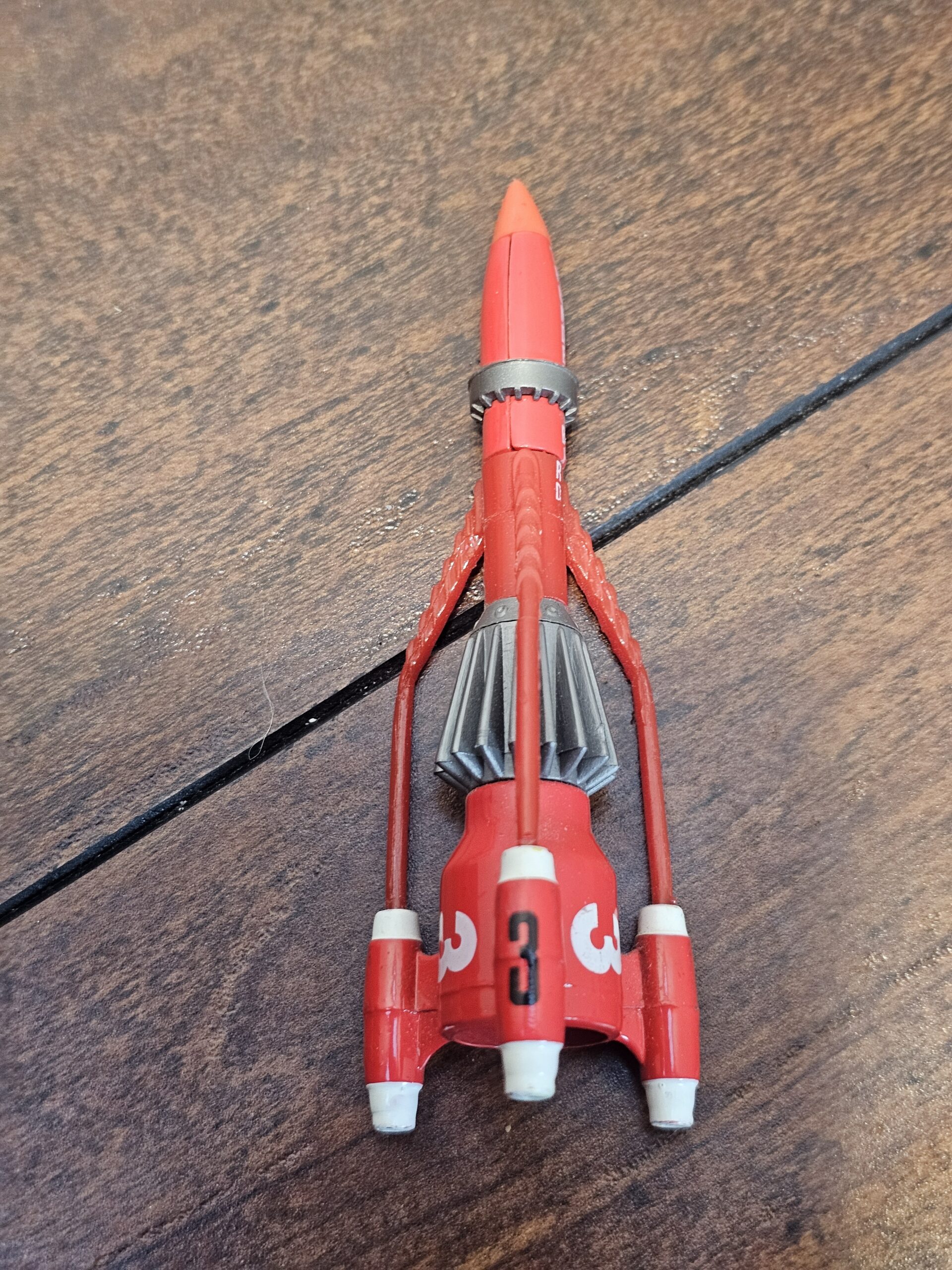 Thunderbird 3 Model Rocket Die-Cast Toy Collectible - product image 3