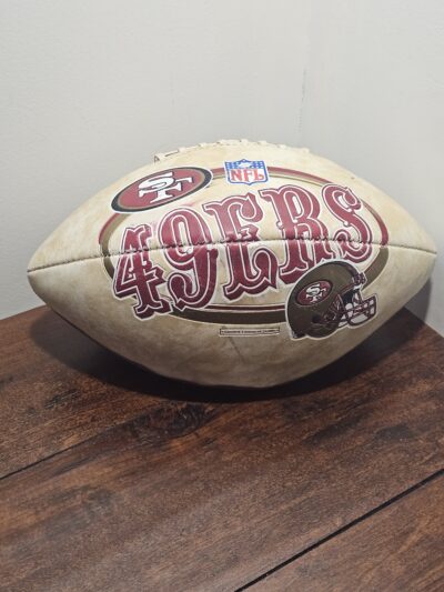 NFL San Francisco 49ers Vintage Football with Logos - product image 1
