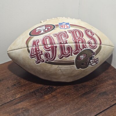 NFL San Francisco 49ers Vintage Football with Logos - product image 1