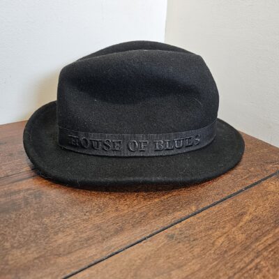 Dorfman Pacific DPC Black Fedora Hat with House of Blues Band - product image 2