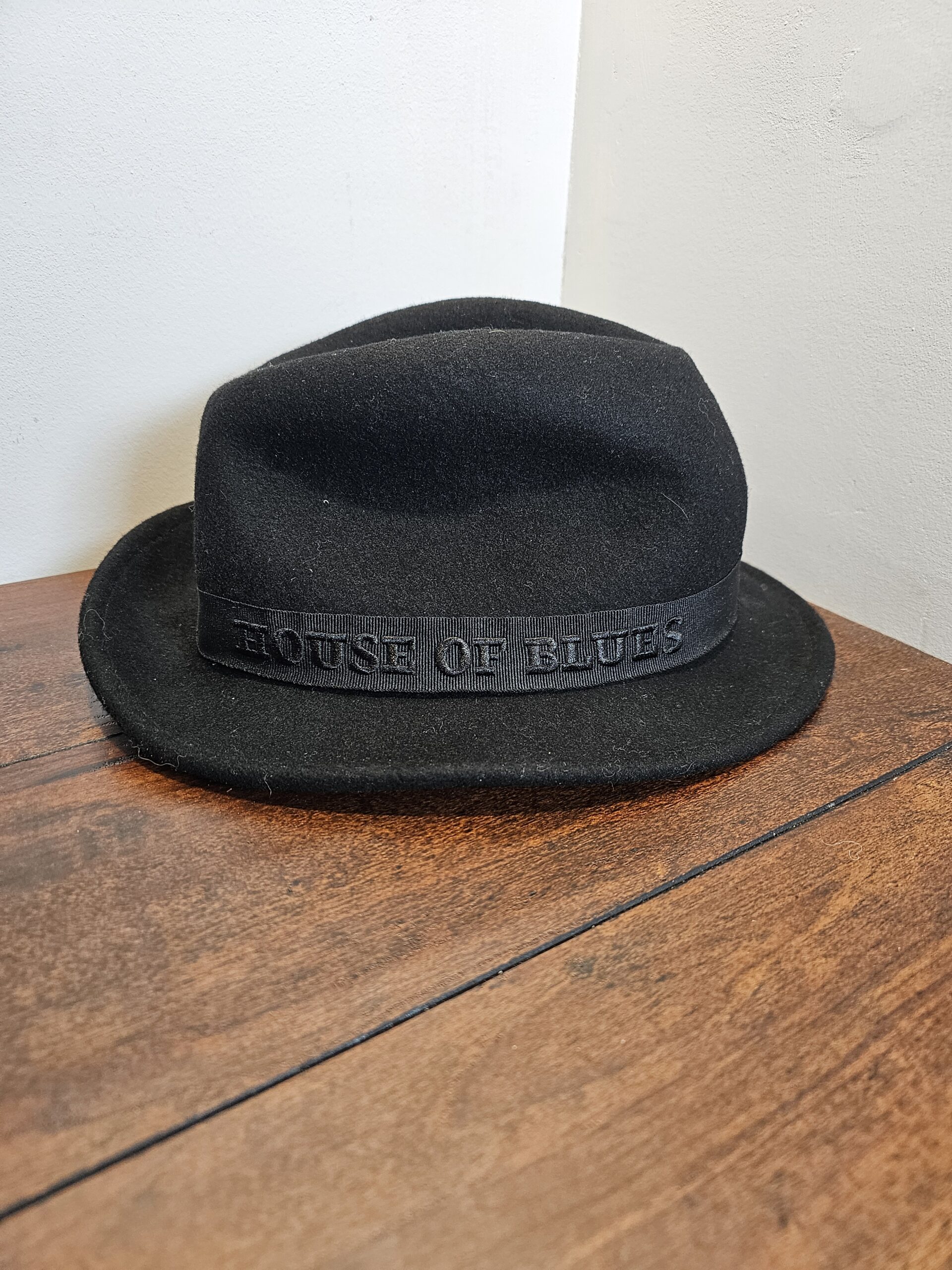 Dorfman Pacific DPC Black Fedora Hat with House of Blues Band - product image 2