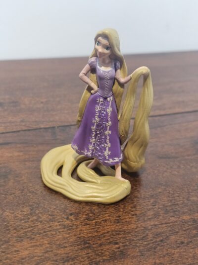 Disney Rapunzel Figurine with Long Hair and Purple Dress - product image 1