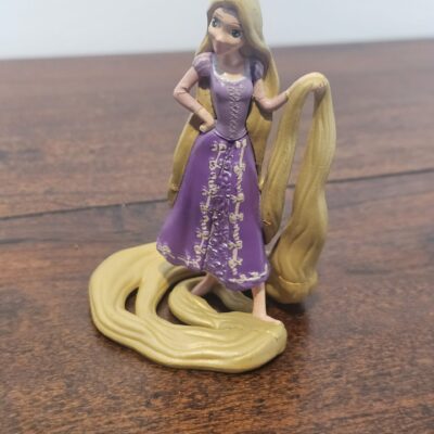 Disney Rapunzel Figurine with Long Hair and Purple Dress - product image 1