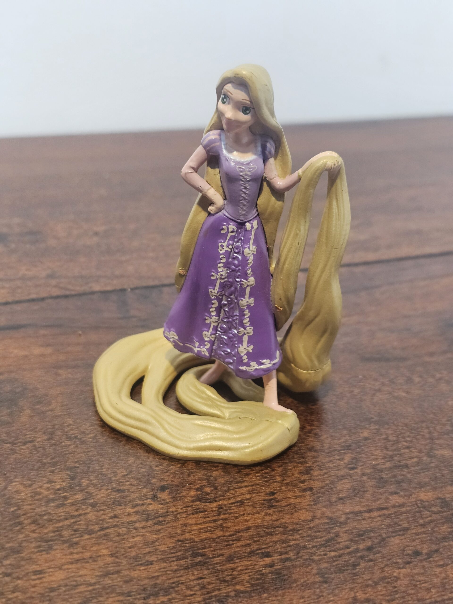Disney Rapunzel Figurine with Long Hair and Purple Dress - product image 1