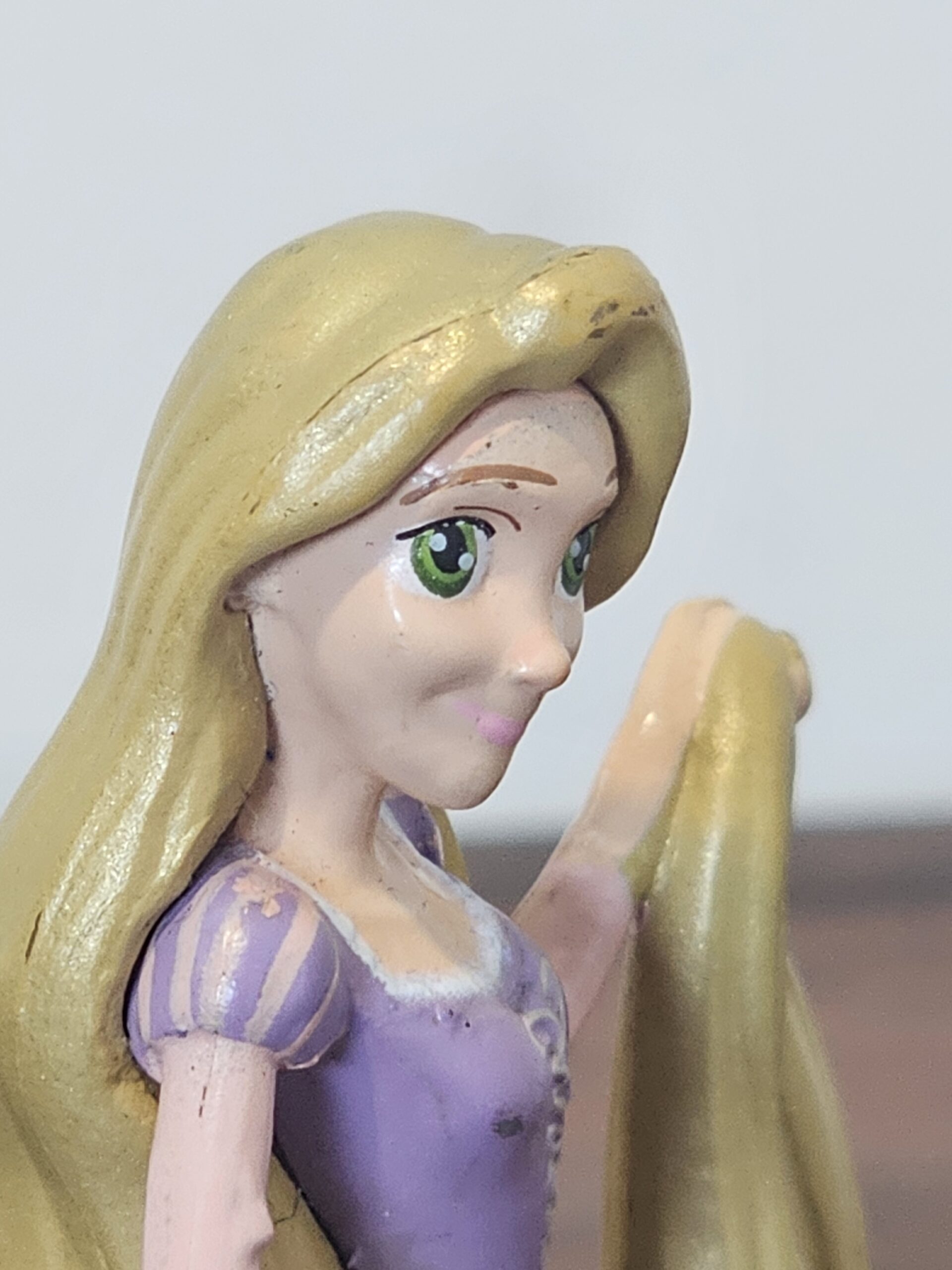 Disney Rapunzel Figurine with Long Hair and Purple Dress - product image 4