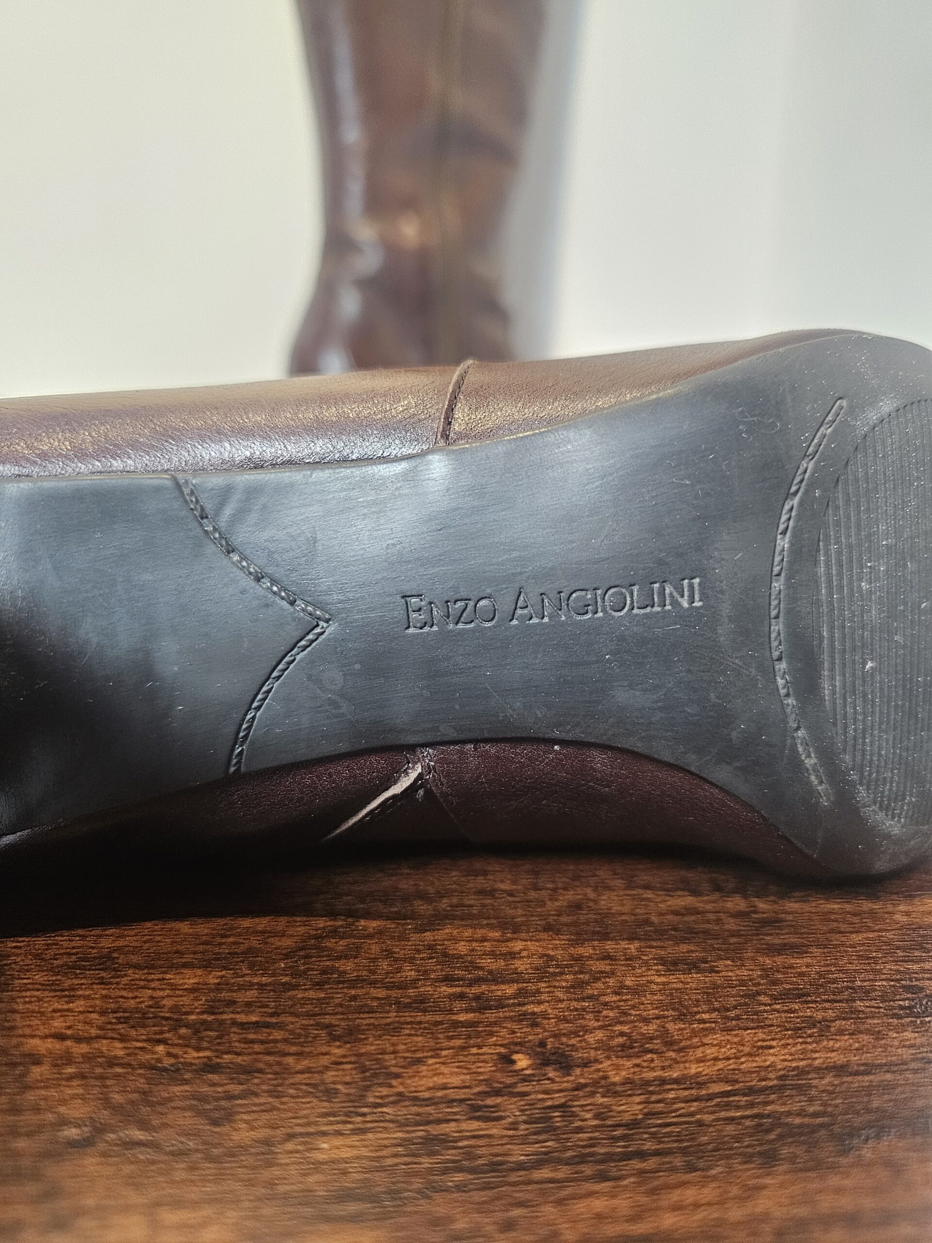 Enzo Angiolini Women's Brown Leather Knee-High Boots Size 9M - product image 3