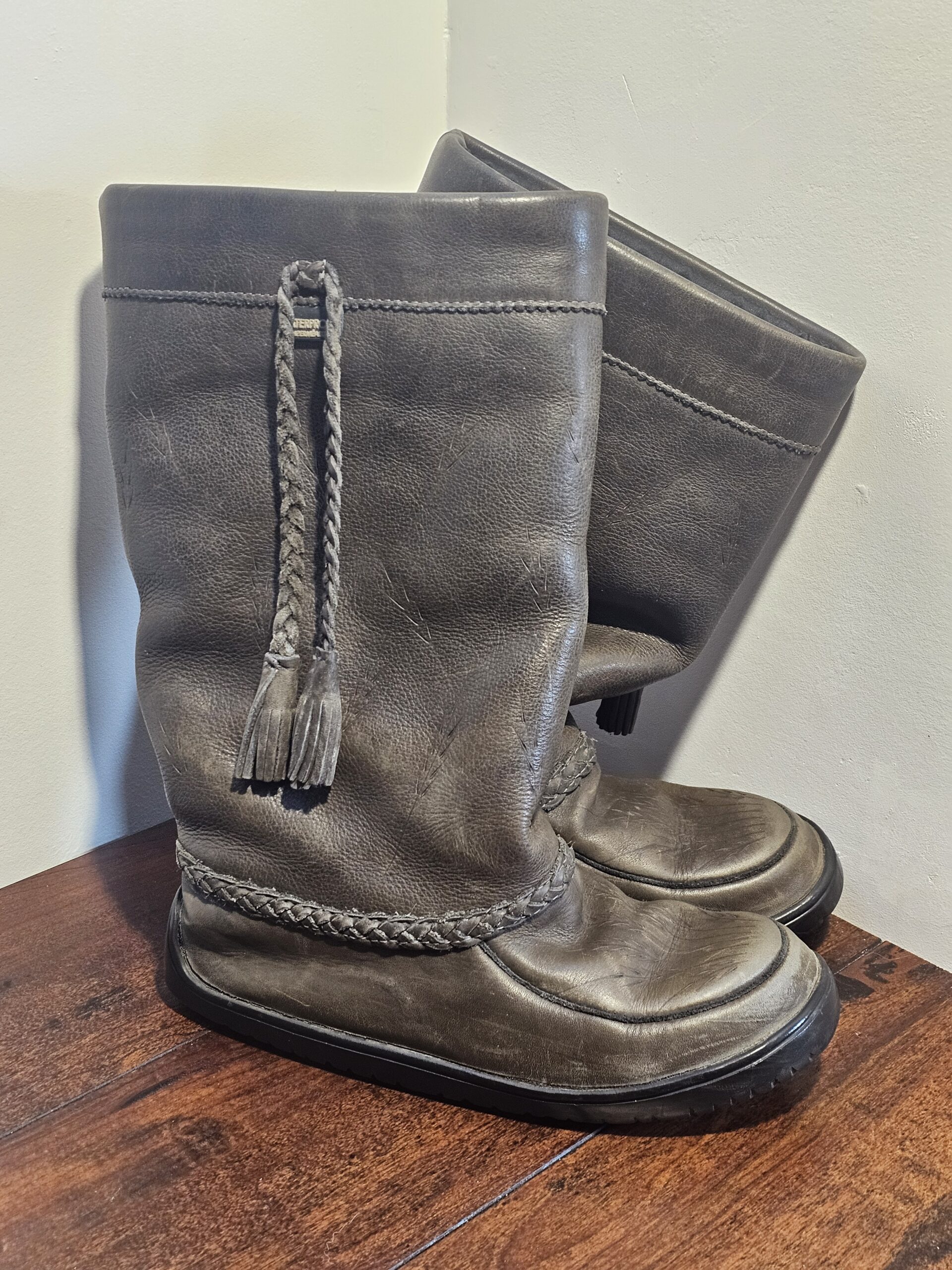 Manitobah Mukluks Waterproof Leather Boots with Tassel Detail - product image 1