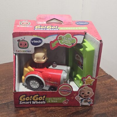 VTech CoComelon Go! Go! Smart Wheels JJ's Tractor & Track - product image 1