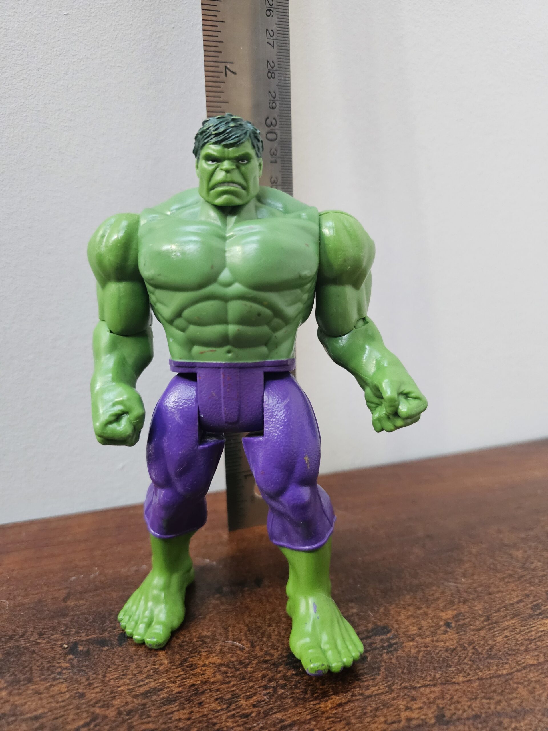 Marvel Hasbro Hulk Action Figure 12 Inch Green Purple Pants - product image 4