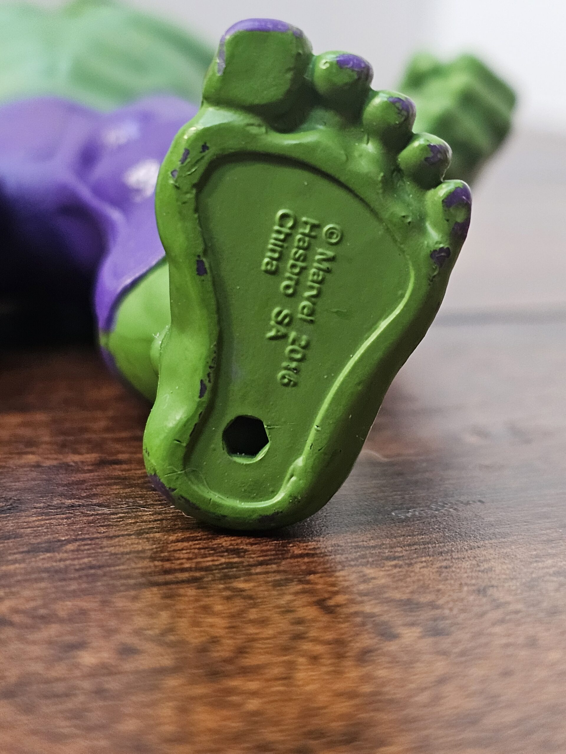 Marvel Hasbro Hulk Action Figure 12 Inch Green Purple Pants - product image 5